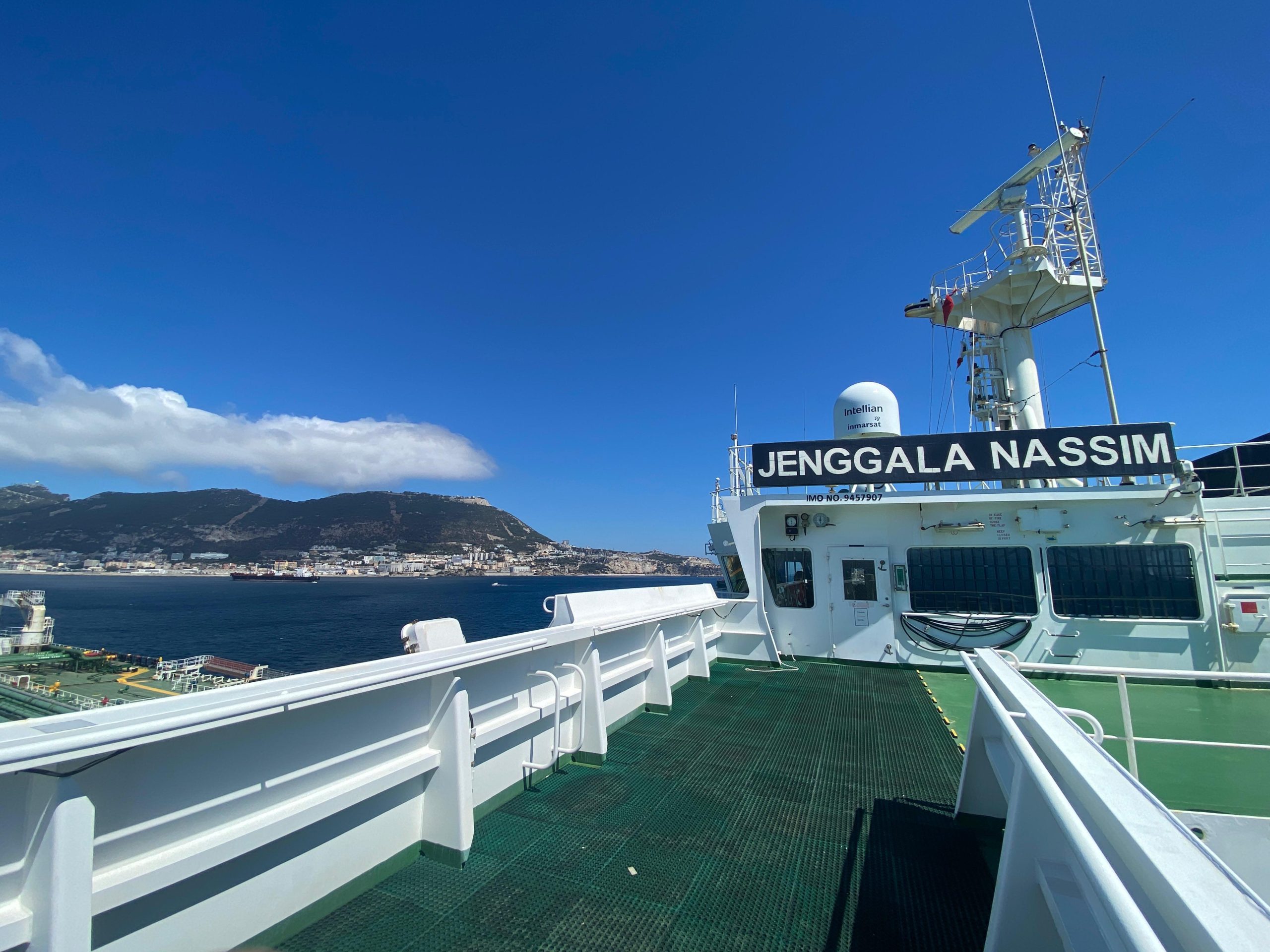 Ship at sea