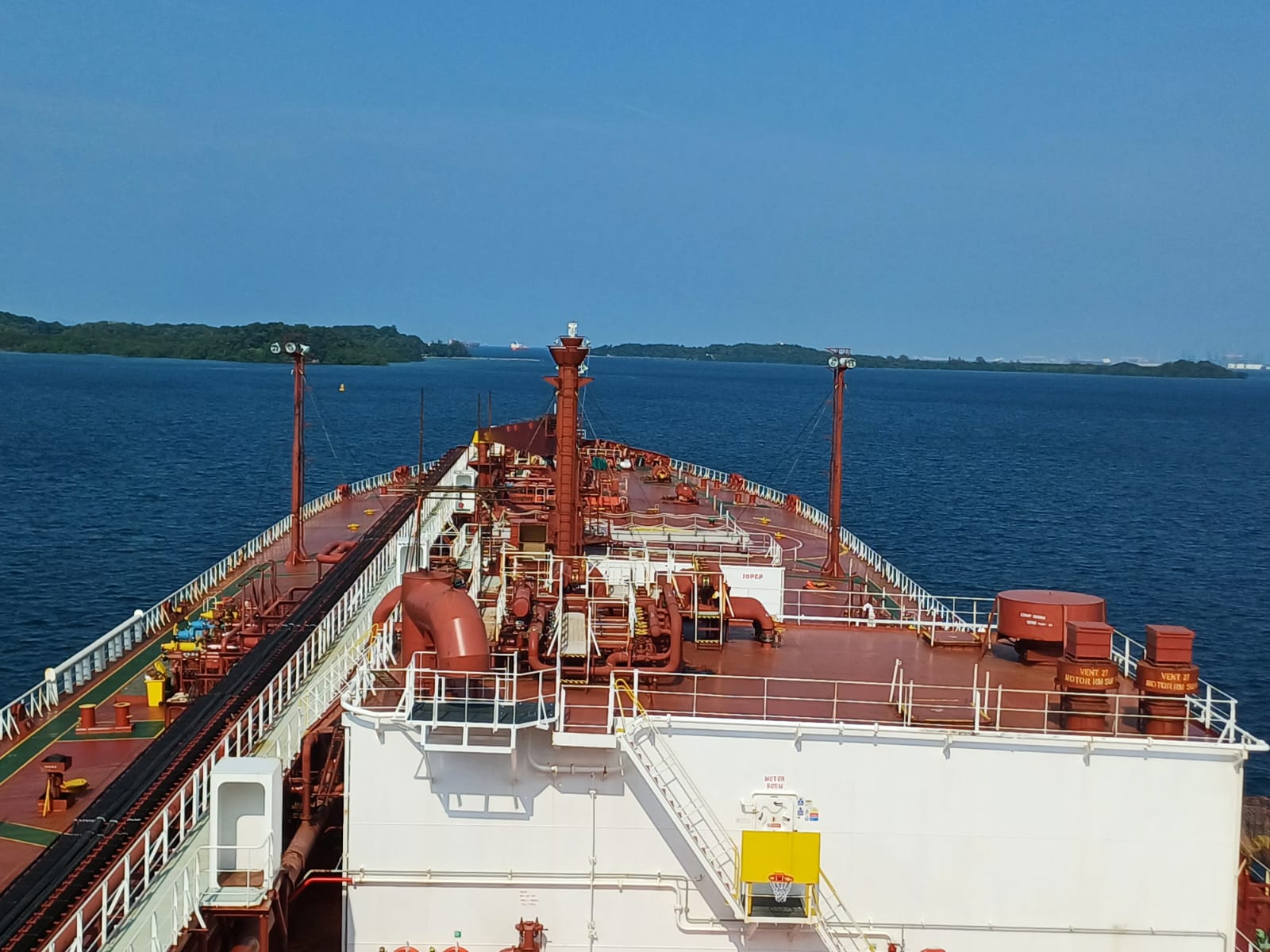 Ship at sea