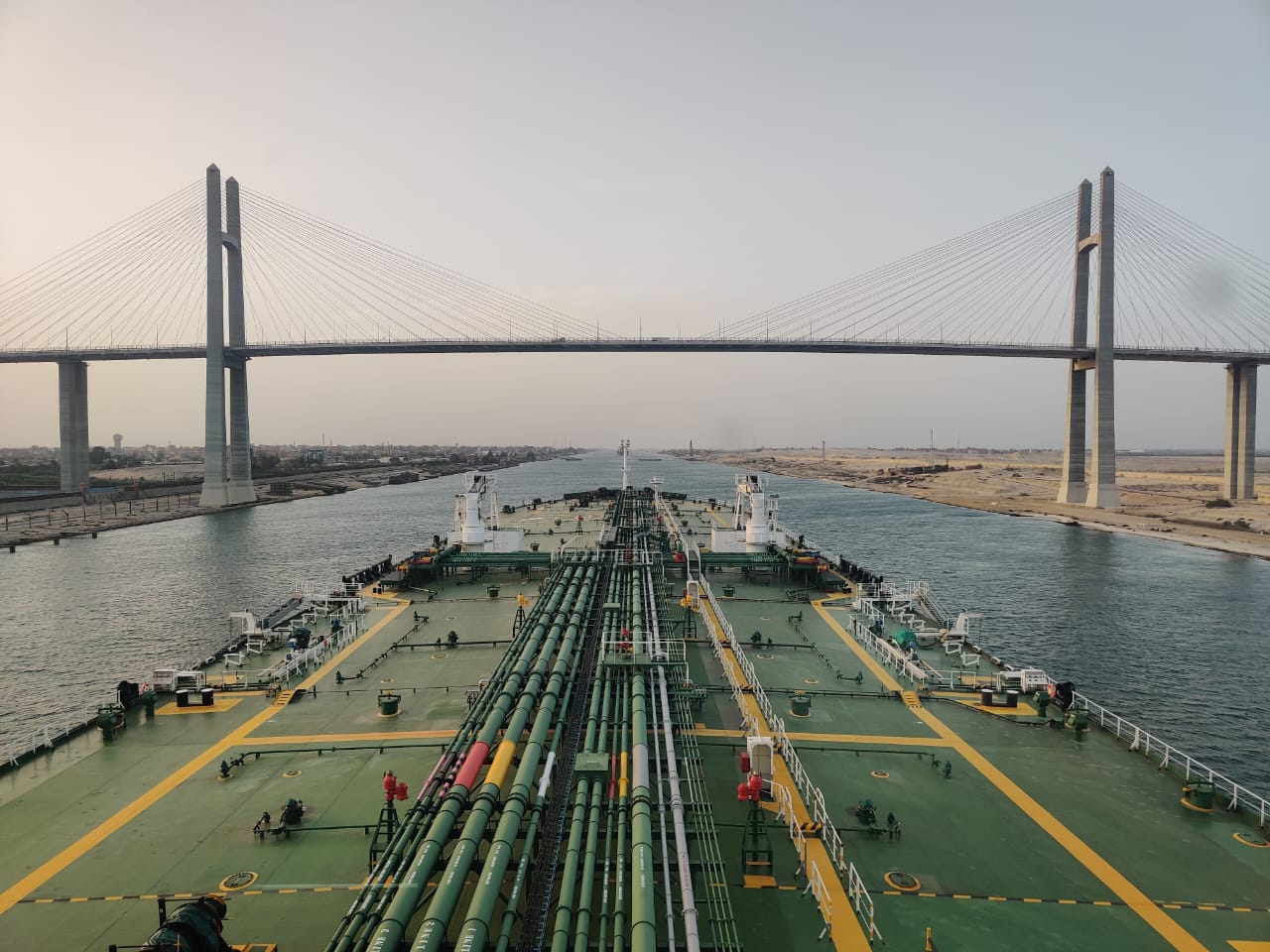 Ship at sea